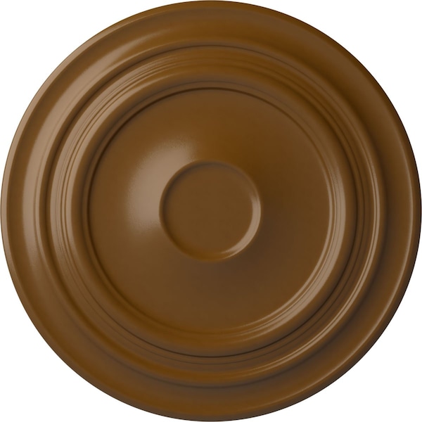 Ekena Millwork Giana Ceiling Medallion (Fits Canopies up to 7 7/8"), Hand-Painted Smokey Topaz, 32 5/8"OD x 1 1/2"P CM32GISTF - main